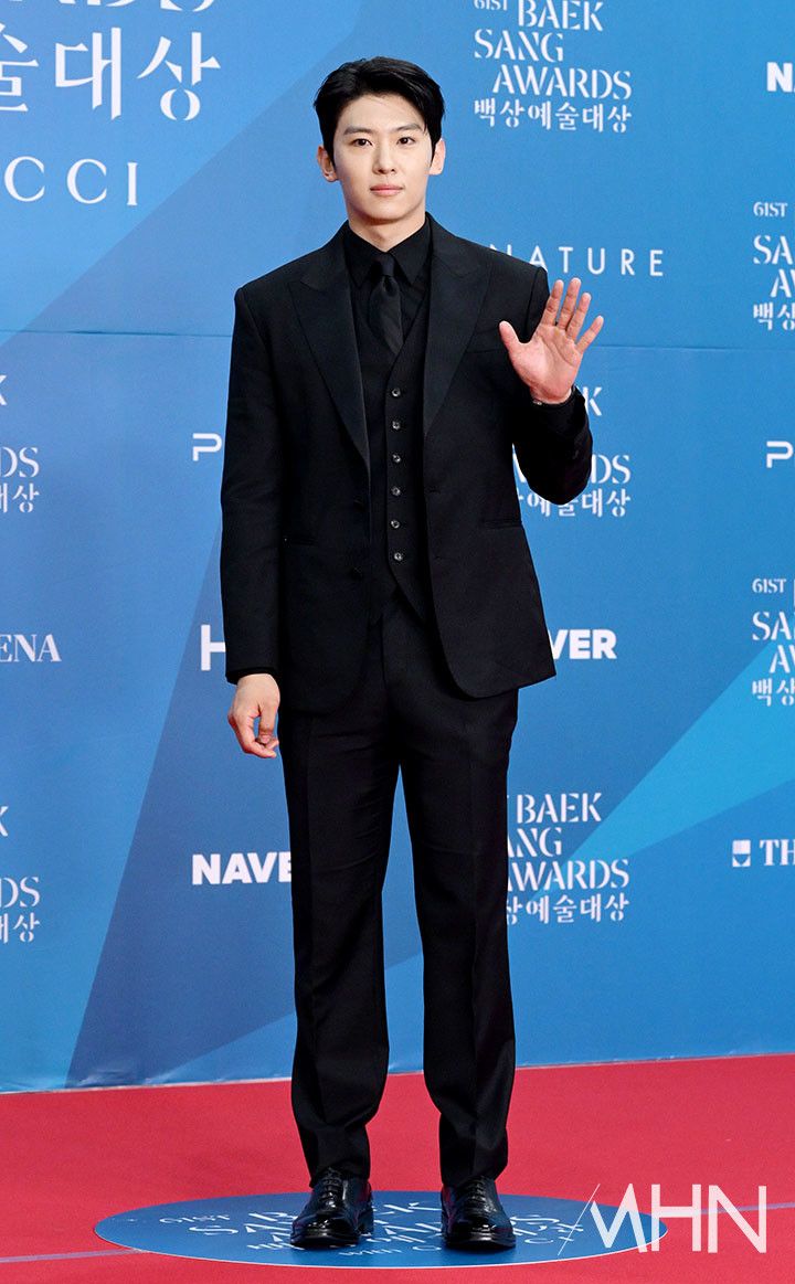 來淨化眼球！2025百想藝術大賞13位紅毯男神降臨！玄彬、邊佑錫根本白馬王子！-17