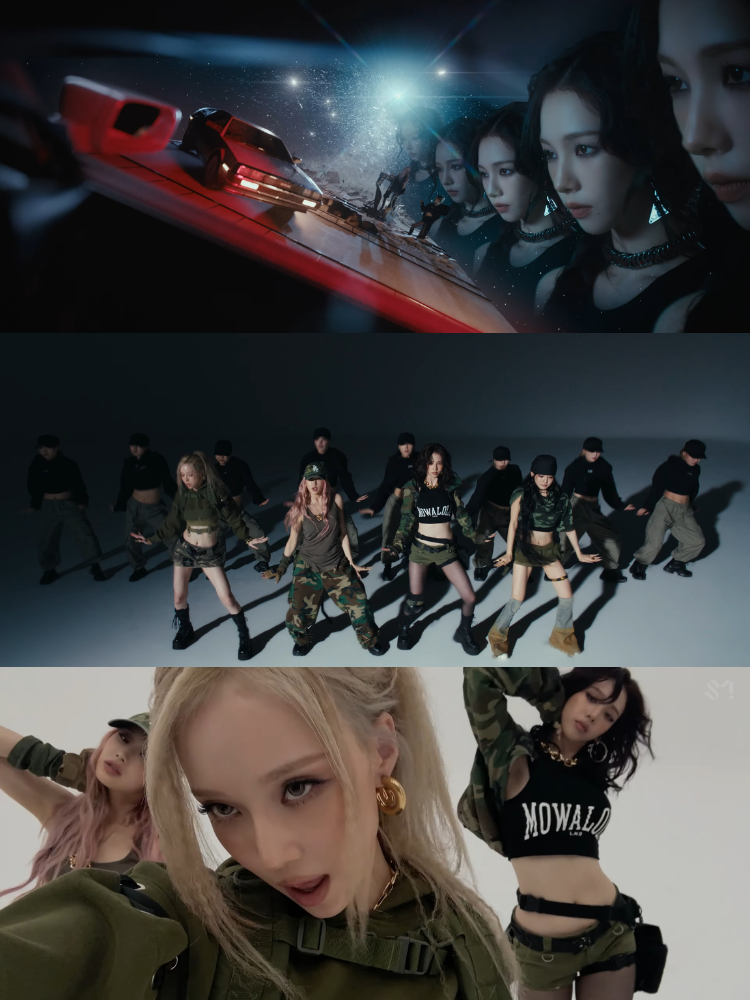 女團aespa迷你5輯《Whiplash》回歸！全員Y3K造型未來感爆棚，一上架空降排行榜前十！-11