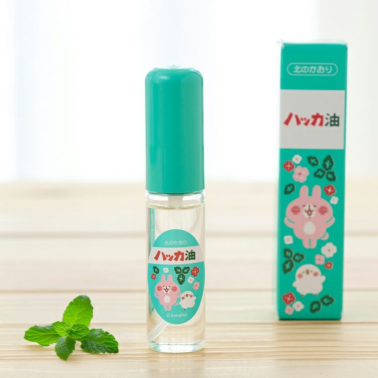 炎熱夏天必備！日本開賣卡娜赫拉聯名薄荷油噴霧、Q翻瓶身+薄荷色兔兔絨毛小包超欠收藏！-6