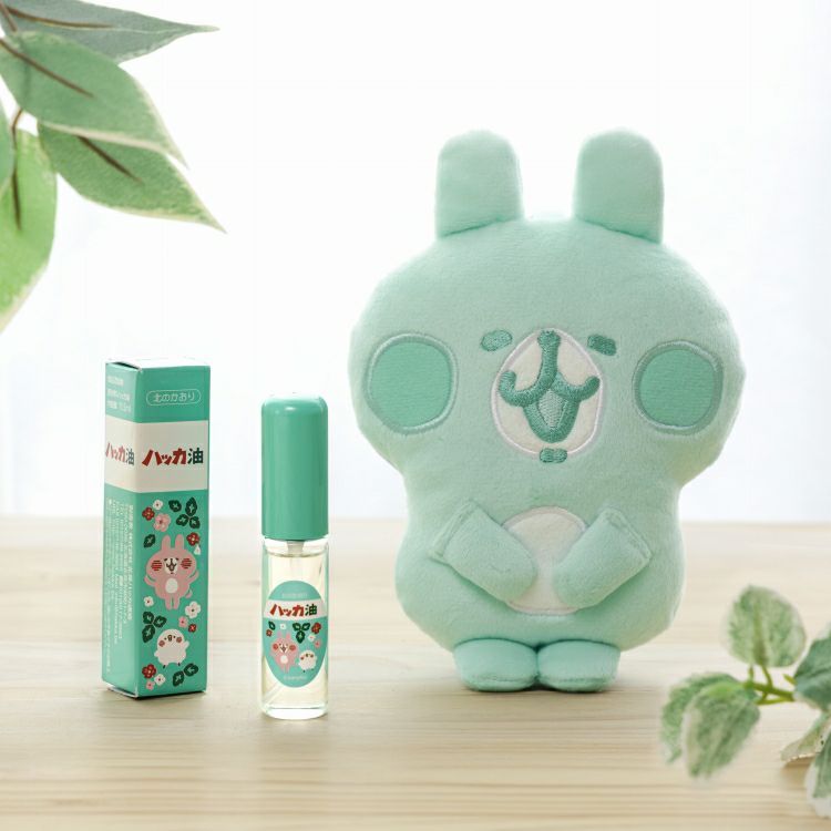 炎熱夏天必備！日本開賣卡娜赫拉聯名薄荷油噴霧、Q翻瓶身+薄荷色兔兔絨毛小包超欠收藏！-2