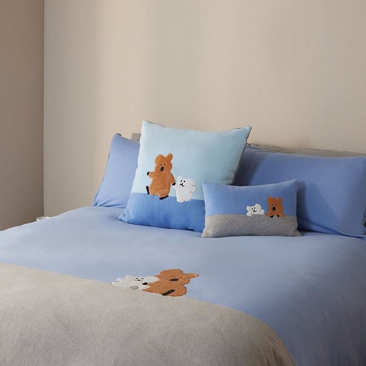 矮袋鼠粉絲瘋掉！DINOTAENG聯名居家用品台灣就買得到、QUOKKA床包&BOBO抱枕全都想買！-7