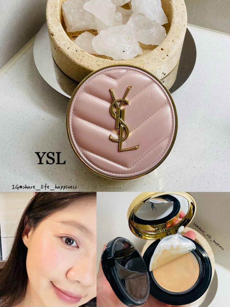 人氣專櫃秋冬底妝六選！YSL粉皮革氣墊、芭比波朗女王粉霜、蘭蔻小白蓋零粉感...，換季必備不暗沉水光粉底！-4