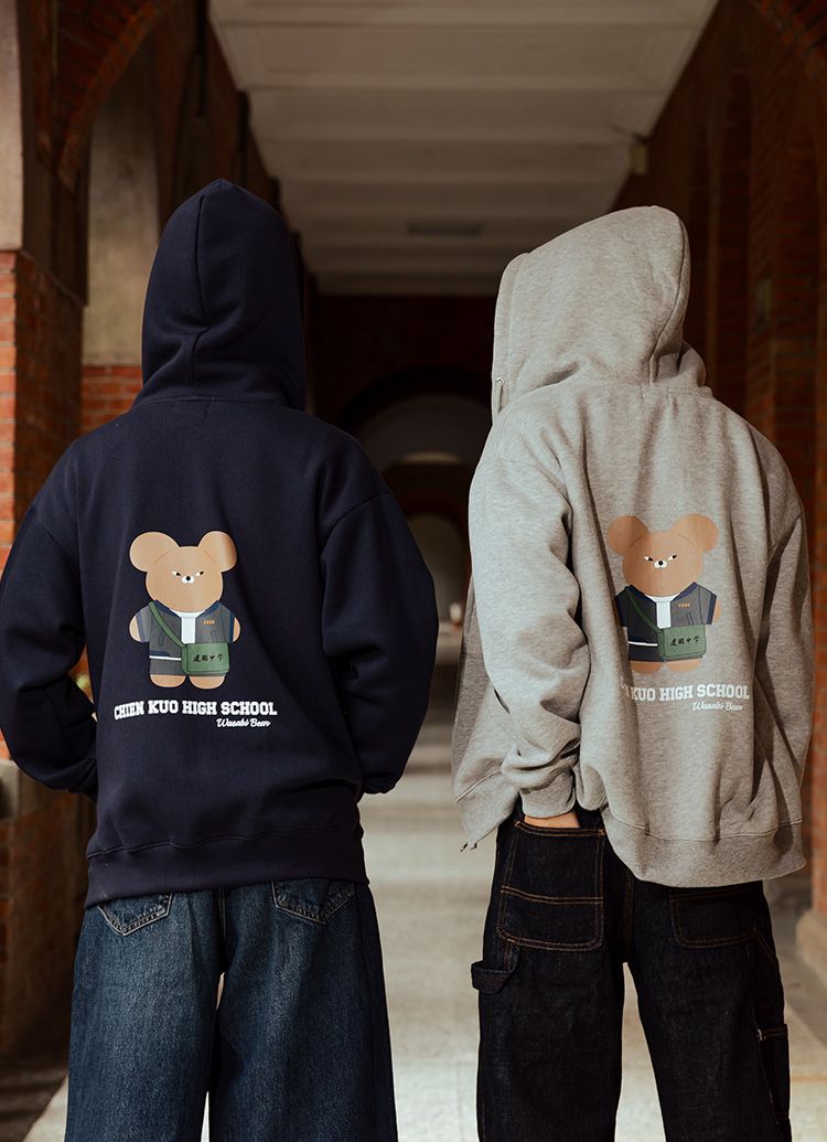 爆火IP「Wasabi Bear」聯名Grace Gift推出「建中紀念熊」母校制服小熊太可愛了！-2