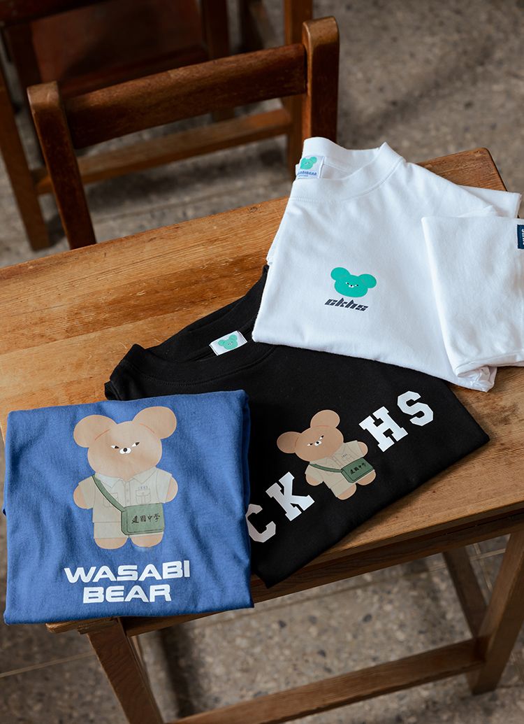 爆火IP「Wasabi Bear」聯名Grace Gift推出「建中紀念熊」母校制服小熊太可愛了！-7