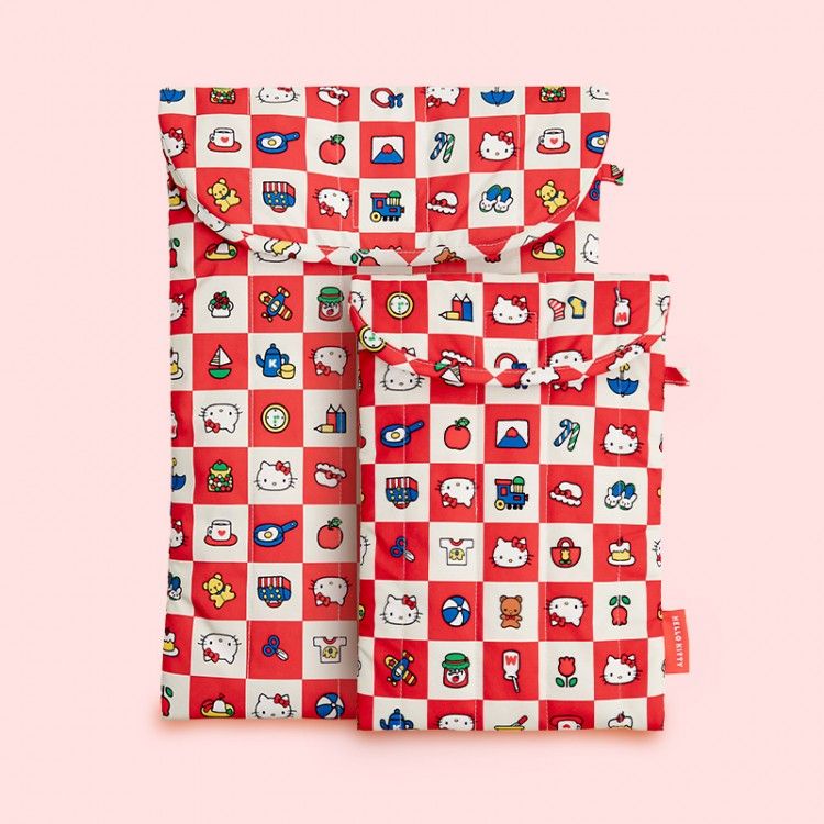 連韓牌都淪陷！三麗鷗聯名「寵物系列」可愛到失控！Kitty背心、帕洽狗車車小背包...還有冰枕收納包！-4