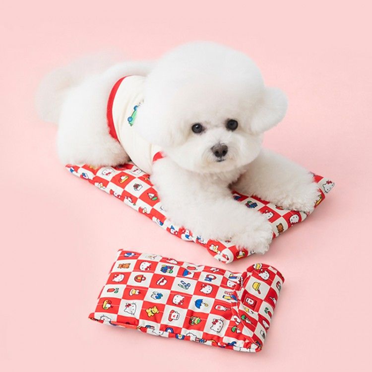 連韓牌都淪陷！三麗鷗聯名「寵物系列」可愛到失控！Kitty背心、帕洽狗車車小背包...還有冰枕收納包！-5