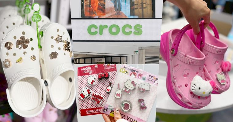 快被Crocs新鞋扣可愛死！西門町旗艦店重新開幕新品超齊全！Kitty洞洞鞋已經賣爆！