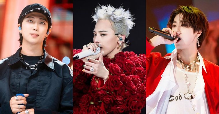 韓網票選6大最強饒舌擔當男偶像！RM、HAN技壓全場，G-DRAGON全能實力稱霸！
