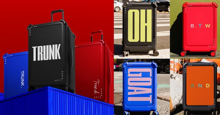 敲碗終於等到了！CASETiFY登機箱、29吋客製化行李箱來了！出國再也不怕認不出行李箱！