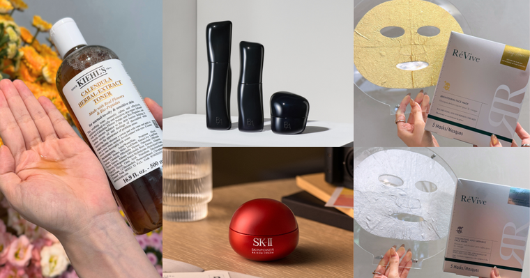 9月專櫃保養最強戰報！蘭蔻小黑水、SK-II澎彈大紅球、Kiehl’s金盞花神水升級...，搶攻秋冬換季護膚話題！