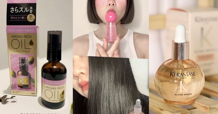 日韓香氛髮油當道！巴黎卡詩小粉球、JULYME小粉瓶、日本髮香油...，護髮留香一次完成、頭髮從此自帶高級香氣！