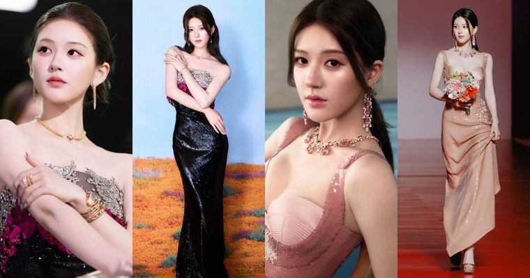 品牌寵兒認證！趙露思星光大賞「水蛇腰禮服」美翻！寶格麗百萬珠寶加持、規格直接拉滿！