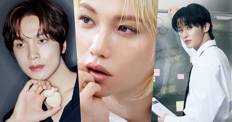 男生代言美妝更燒？！2025下半年男團愛豆美妝資源更新，NCT彩妝＆保養一手抓、Felix帶貨力堪稱第一！