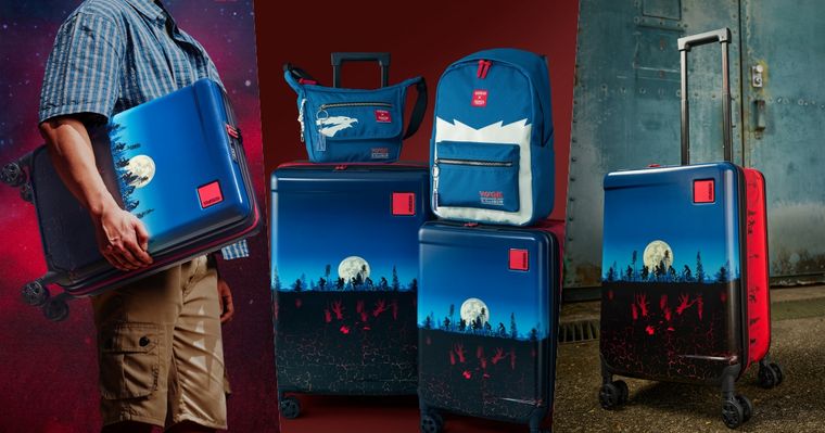 再闖顛倒世界！American Tourister 《怪奇物語》聯名行李箱、粉絲得要收藏吧！