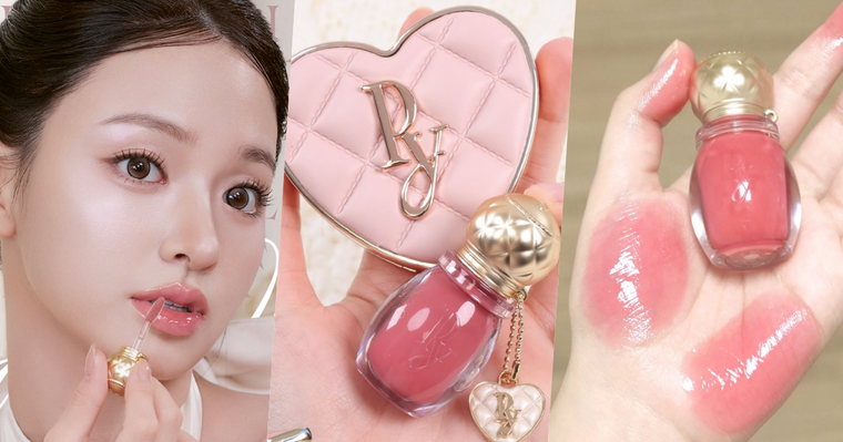 收服韓女的日系千金唇蜜！日本小眾彩妝PEONY紅到韓國，圓潤夢幻瓶身＋菱格雕刻金蓋，一抹像蜂蜜融化在雙唇！