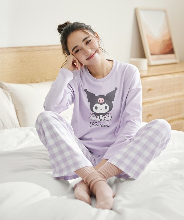 粉絲發瘋！Lativ聯名「三麗鷗家居服」悄悄上架！Kitty、酷洛米大頭穿上身、百元就能宅家可愛！-3