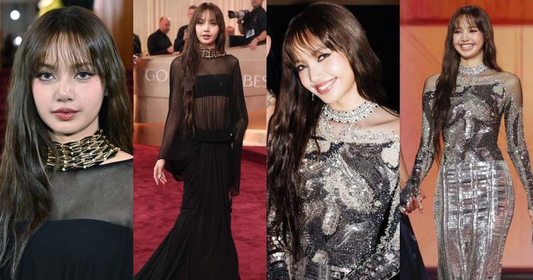 最美頒獎人降臨！Lisa金球獎兩套「封神禮服」找到了！BVLGARI未公開系列她搶先戴！