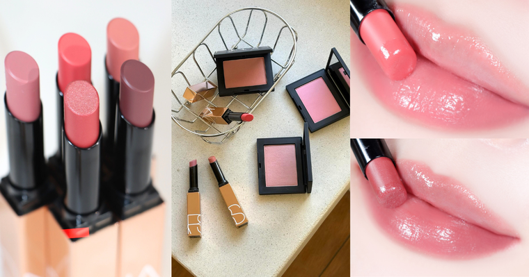 2026情人節妝容指南！NARS「玫瑰金水光唇膏＆炫色腮紅」新增戀愛感莓果色選，必入手韓女最愛好感色號！
