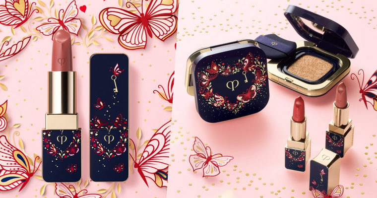 2026最浪漫情人節彩妝！肌膚之鑰「蝶語之愛」限量系列，水潤氣墊＆奢潤唇膏換上夢幻蝴蝶飛舞外殼，擁有就能邂逅幸福！