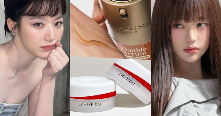 2026底妝趨勢分析！克蘭詩雙管精華粉底、黛珂半霧底妝問世、資生堂保養蜜粉，水光退場、輕霧成為主流！