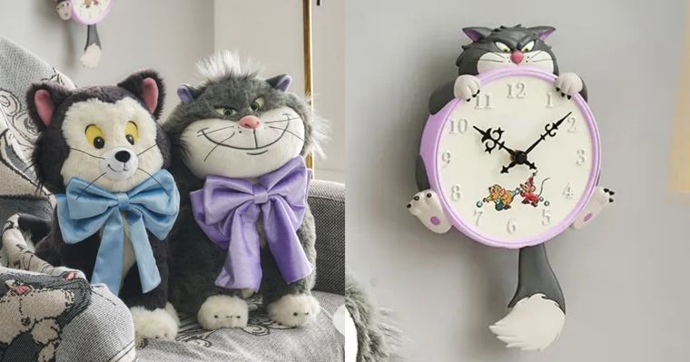 迪士尼2026貓之日限定周邊也太萌！巨大魯斯佛玩偶、費加洛玩毛線球吊飾、搖尾巴貓咪時鐘全都太欠買！