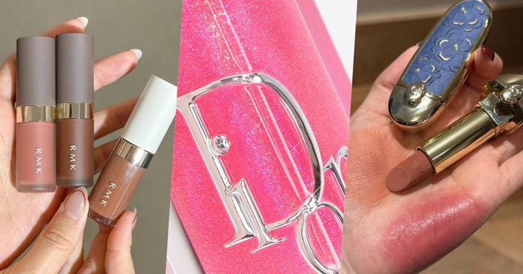 2026春季桃花系唇彩推薦！迪奧泡泡粉蜜糖唇釉、SUQQU花瓣粉限定色、嬌蘭紅寶之吻唇膏...，一抹秒增戀愛感好人緣！