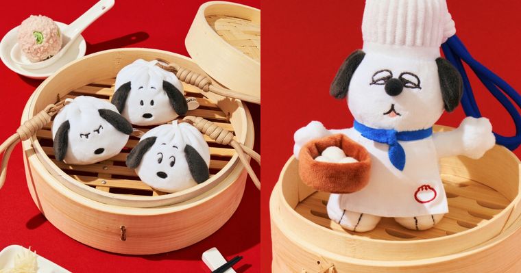 威秀影城把史努比變成小籠包了！超呆萌「史努比鮮蝦小籠包、點心師傅歐拉夫吊飾」這天可愛開賣！