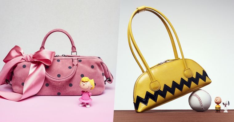粉紅史努比包包也太夢幻！韓國爆紅品牌Marge Sherwood聯名PEANUTS、包包都超好看！