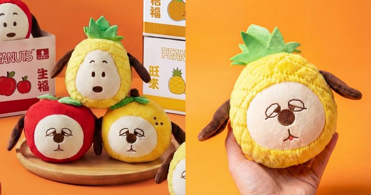史上最萌新年禮盒！7-11開賣超呆萌「史努比水果禮盒」、蘋果史努比&招財鳳梨歐拉夫全都可愛翻！
