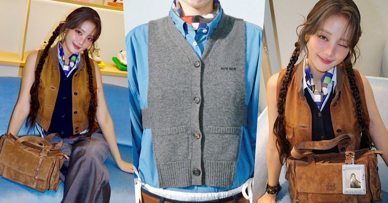 Miu Miu又帶起新風潮？！極致短「綁帶小背心」是接下來預爆款！Minnie也搶先穿上！