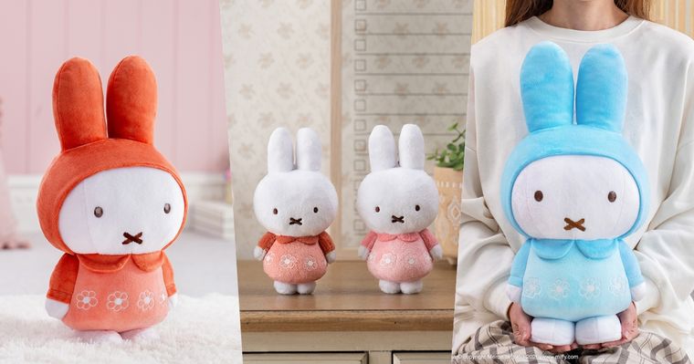 粉絲終於等到！超可愛米飛兔TAITO賞「紅色小花洋裝米飛玩偶、手提袋、絨毛吊飾」這天開抽！