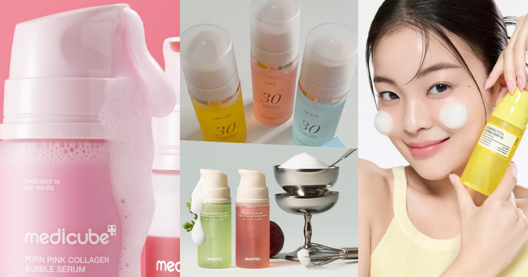 從甜點奶霜到醫美級PDRN！5款韓國女生真正在用的「泡泡精華」清單曝光，泡泡一抹、30秒直接嫩到發光！