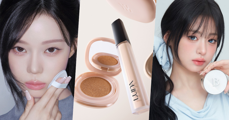 2026韓星同款氣墊粉餅推薦！LUNA經典遮瑕變身氣墊、BANILA CO白氣墊升級，espoir打造「會呼吸」的底妝！