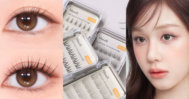 韓國OLIVE YOUNG必買免膠假睫毛推薦！心機裸妝、女團捲翹美睫...，BABYMONSTER也愛用這牌！