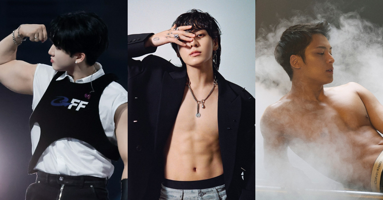 全網公認6位「健身魔人」KPOP男偶像！珉奎、柾國廣告大秀完美線條，彰彬肌肉線條引熱議！