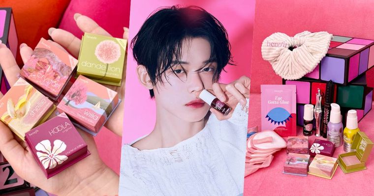 2025聖誕交換禮物推薦！benefit倒數月曆隱藏驚喜、千元入手萬元美妝，然竣同款毛孔隱形露、染唇液禮盒超划算！