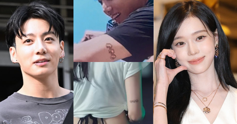BTS田柾國＆aespa Winter被爆熱戀！同款刺青、手鍊瘋傳，雙方公司給出「曖昧」回應！