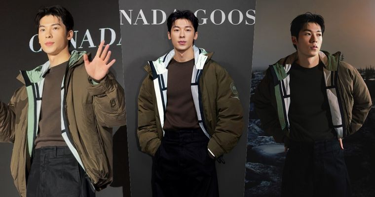 老公來了！許光漢現身Canada Goose活動！透露在韓國「寒冬中拍戲」就靠這家外套救了一命？！