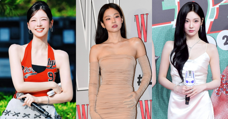 韓網票選6位擁有「最美肩線」女偶像！Jennie直角肩太完美，寧寧、Lia美到被網友狂讚！