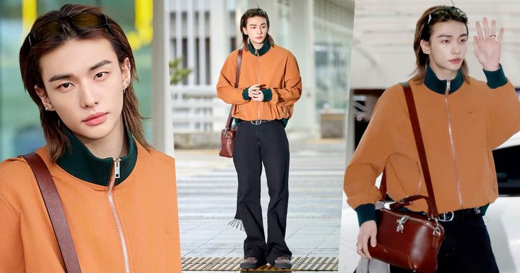 STAY們又幸福了！時尚王子「SKZ鉉辰」再出發DIOR大秀！清冷美男帥到不像話、機場秒變秀場！