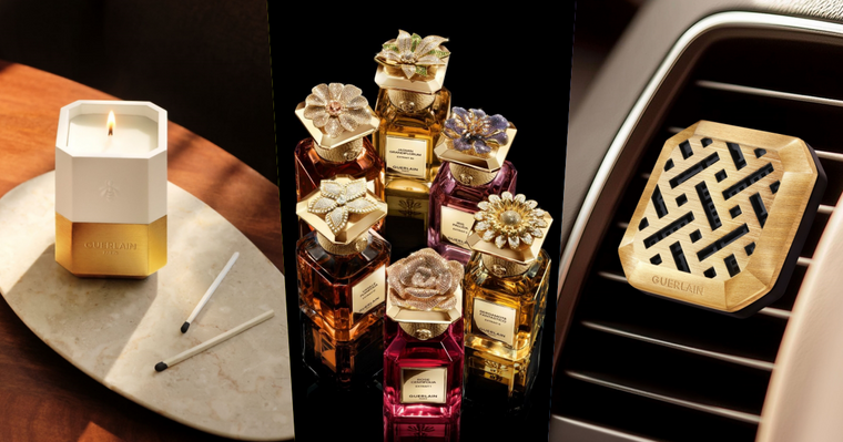 嬌蘭經典「GUERLINADE嬌蘭香」化身居家藝術香氛，六大香調打造蠟燭、車用擴香，頂級藝術沙龍＋限量珠寶瓶蓋太奢華！