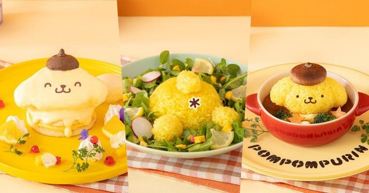 布丁狗主題咖啡廳來了！超吸睛「布丁狗屁屁絞肉咖哩飯、笑臉布丁狗水果鬆餅」可愛到捨不得吃！