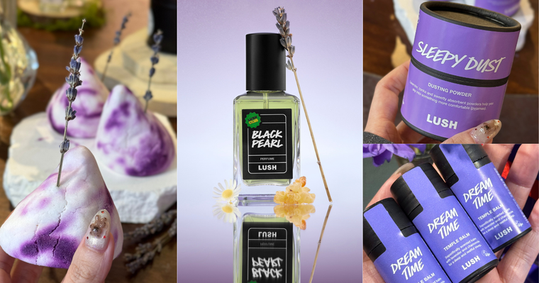LUSH國際睡眠日療癒香氛清單！「睡公主薰衣草香」一聞秒躺平，必買舒眠香氛今晚帶你進夢鄉！
