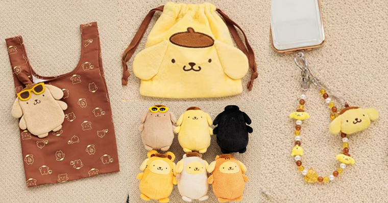 救命太可愛！LOWRYS FARM聯名布丁狗！「身體圓滾滾吊飾、手機掛繩」萌到不行、想直接全包！