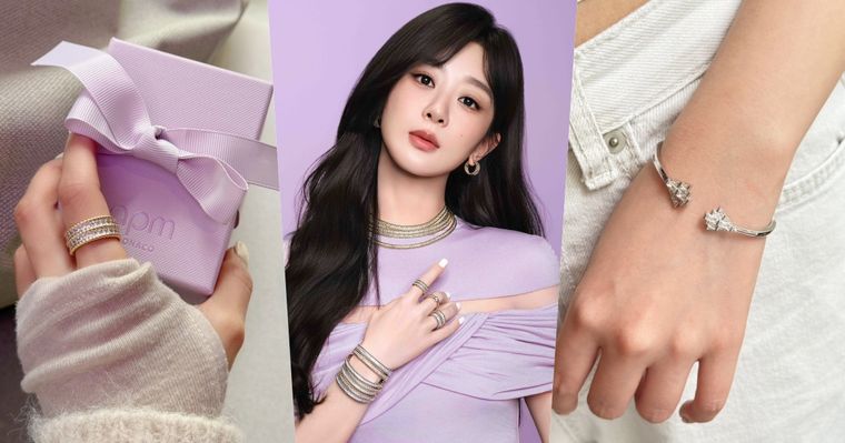 APM新品美的太誇張！薰衣草紫小戒指、銀白交織項鍊...戴上穿搭瞬間高級感滿滿！