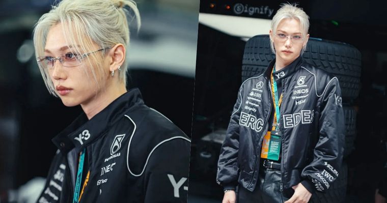 漫畫都不敢這樣畫！Felix李龍馥現身F1大獎賽「精靈王子下凡」帥到在發光！同款眼鏡找到了！