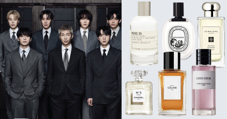BTS回歸倒數！防彈少年團男神同款香水公開，柾國少年味、V木質香、Jimin橙花香，ARMY最想收藏的7款香味一次看！