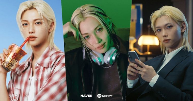 不只愛迪達！SKZ最強代言王就是李龍馥！Samsung S25手機廣告帥翻天、「音樂平台」也找他合作！