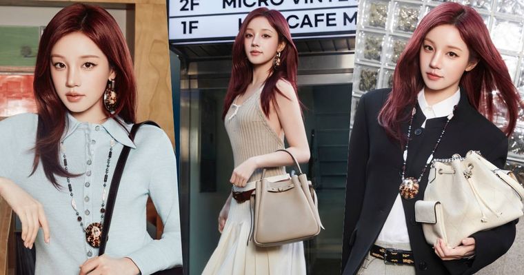 宋雨琦TORY BURCH新美照曝光！同款「肩背包、水桶包」超級燒、不愧是最強代言人！