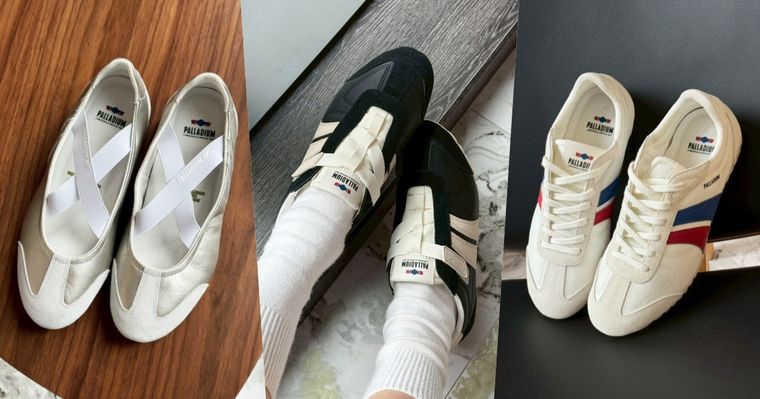 PALLADIUM放大絕！推出三大芭蕾風球鞋「瑪莉珍、薄底鞋」超美！腿瞬間又細又直！